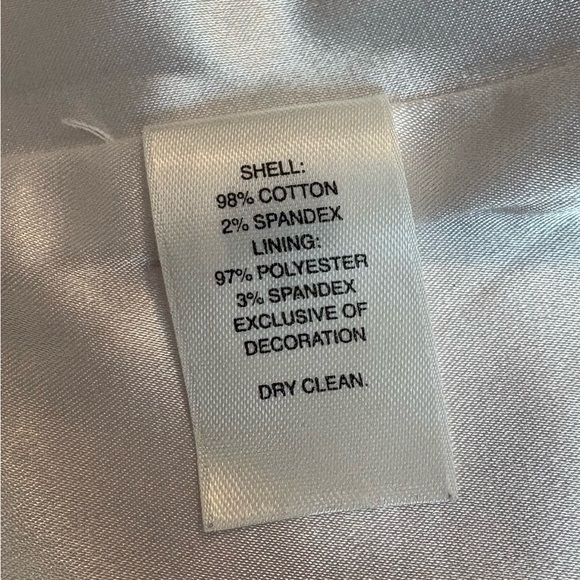 White House Black Market Corset Floral Top Like New! - Picture 6 of 6